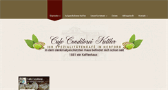 Desktop Screenshot of cafekettler.com